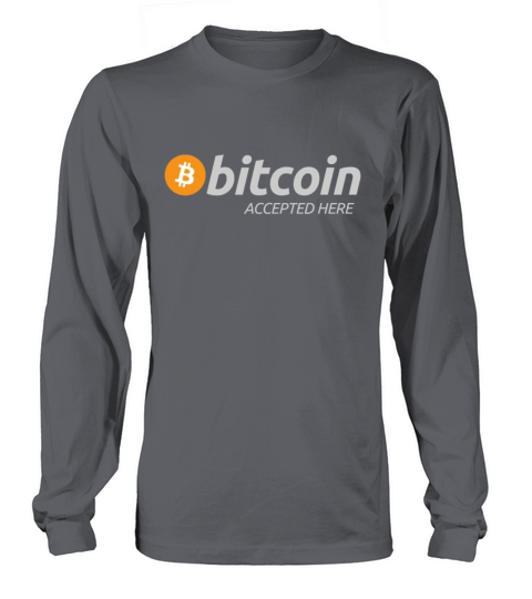 Bitcoin Accepted Here Women's Long Sleeve