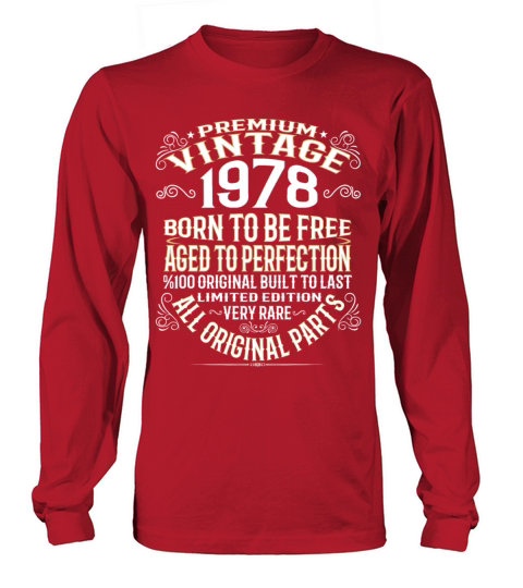 PREMIUM VINTAGE 1978 Women's Long Sleeve