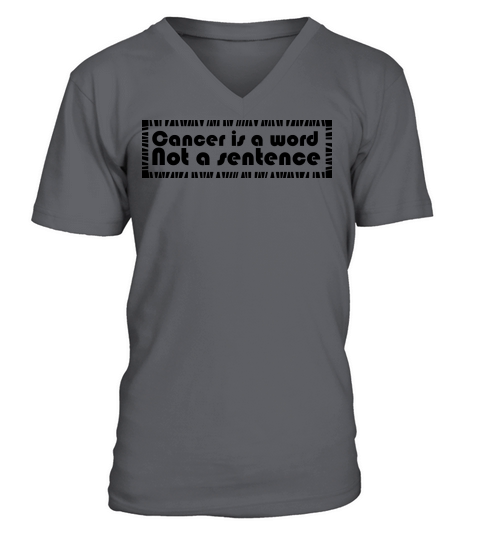 Cancer Quote T-Shirts Men's V-Neck T-shirt