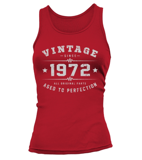 1972 Aged To Perfection Women's Tank Top