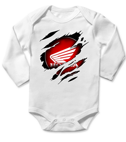 LIMITTED EDITION HONDA MC Long Sleeve Baby One-Piece