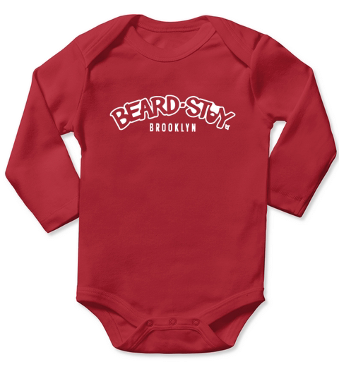 Beard stuy brooklyn Long Sleeve Baby One-Piece