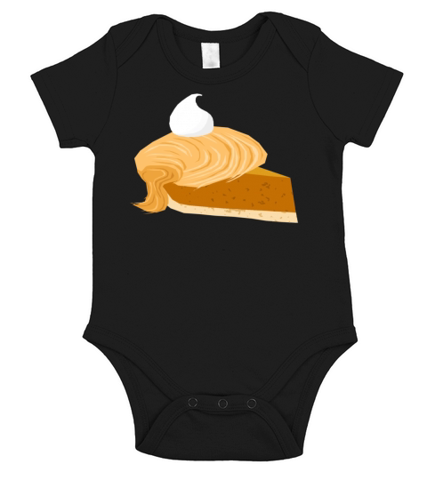 Trumpkin Pie Short Sleeve Baby One-Piece