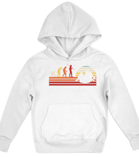 Retro Rafter Vintage Rafting Kids Hoodie