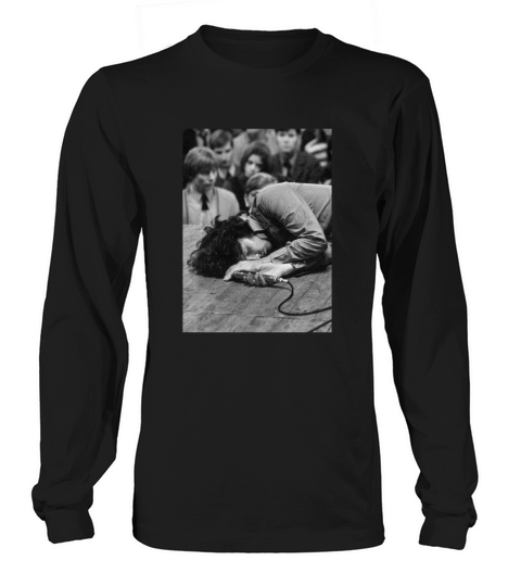 The Doors Jim Morrison Passed Out On Stage Long sleeved Unisex