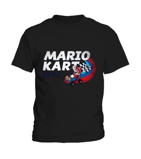 Nintendo Mario Kart Winning Streak Vintage Graphic Kids T-Shirt