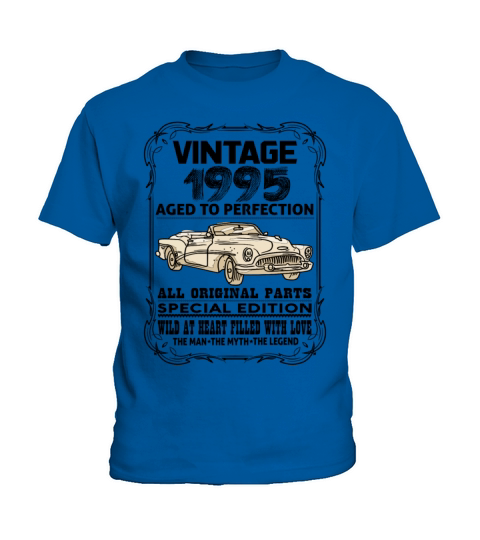 VINTAGE 1995-AGED TO PERFECTION Kids T-Shirt