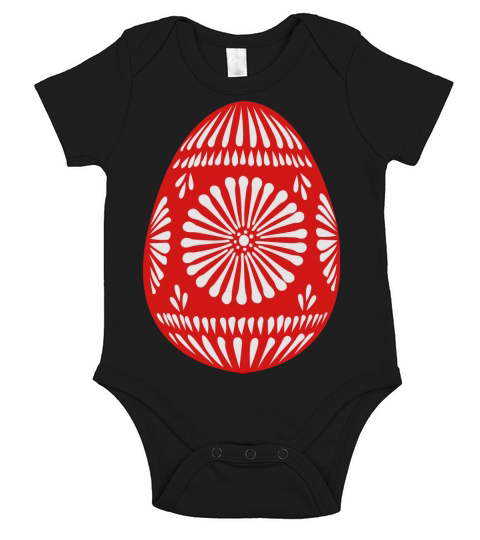 Easter Egg Short Sleeve Baby One-Piece