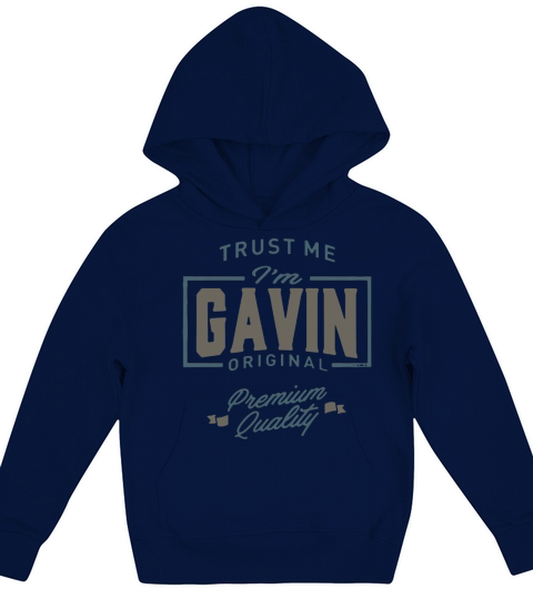 Gavin  - Coffee Mug (color change) Kids Hoodie