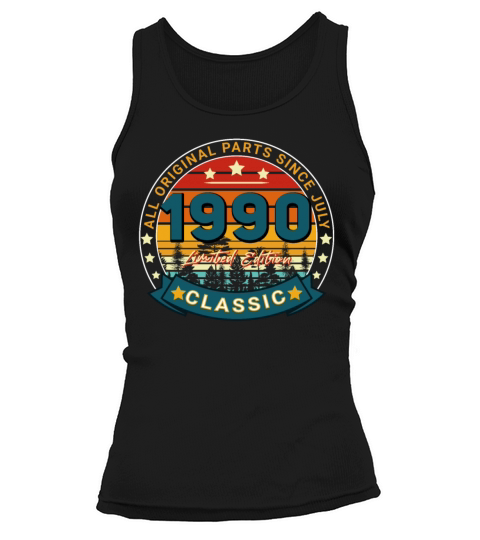 July 1990 Vintage Gift Idea Women's Tank Top