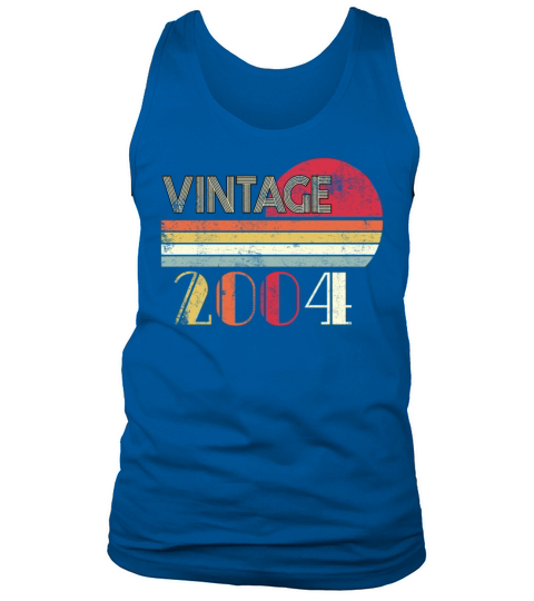Vintage 2004 16th Birthday Men's Tank Top
