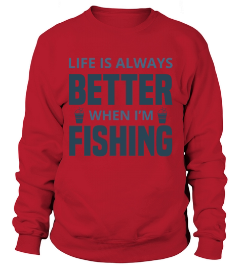 Funny design for fishermen and anglers Women's Sweatshirt