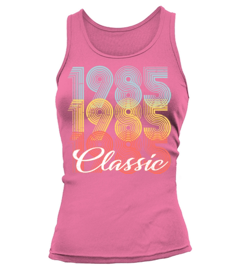 Classic Vintage 36th birthday Shirt Born In 1985 Women's Tank Top