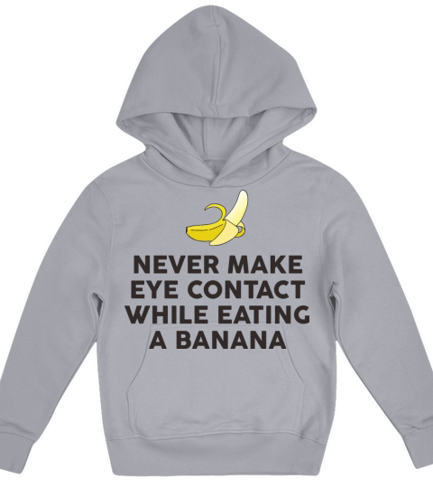 BANANA EYE CONTACT Kids Hoodie