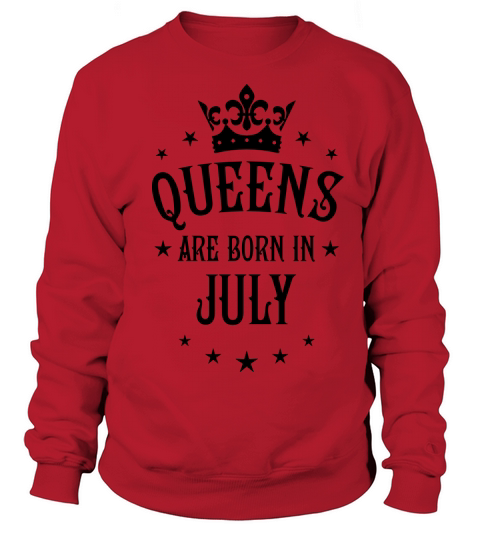 19 Queens are born in July Crown Woman Men's Sweatshirt