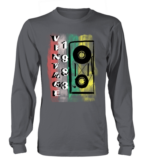 VINTAGE 1983 Men's Long Sleeve