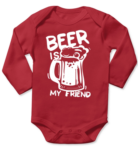 beer garden Long Sleeve Baby One-Piece