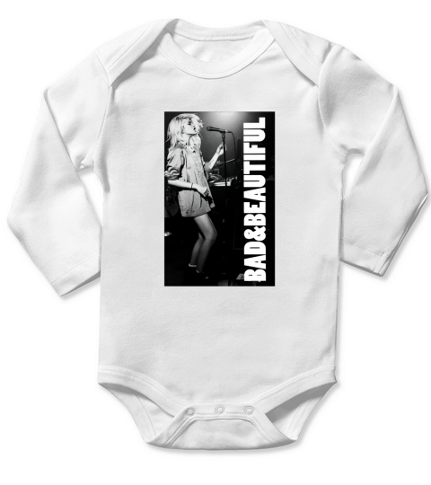 Blondie Rock Band Beautiful Long Sleeve Baby One-Piece