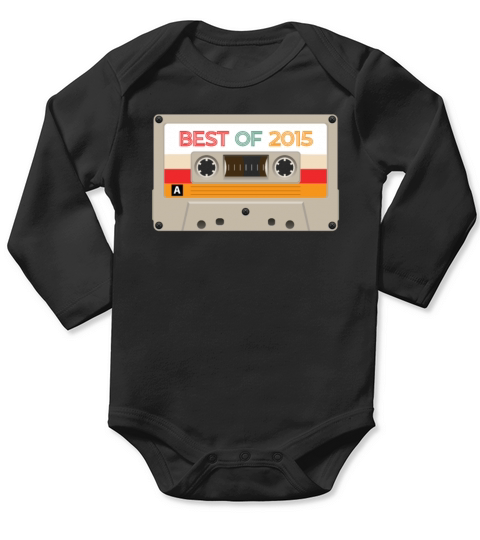 Vintage Cassette Tape Shirt Birthday Gifts Retro Long Sleeve Baby One-Piece