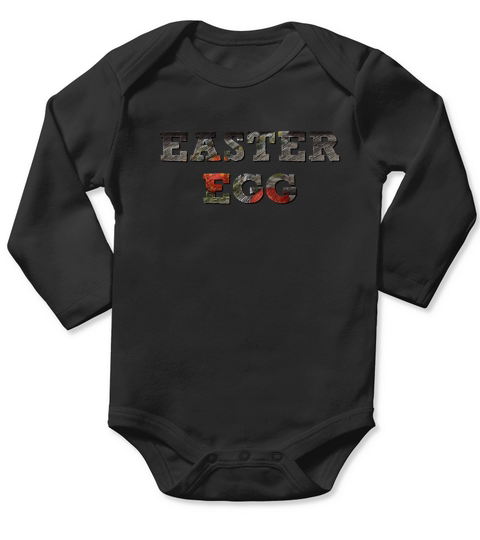Easter Egg Long Sleeve Baby One-Piece