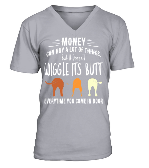 Rescue Dog dog loversowners Men's V-Neck T-shirt