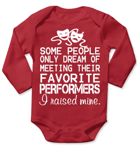 Performer - performers Long Sleeve Baby One-Piece