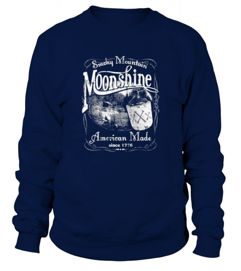 Smoky Mountain Moonshine Tennessee Whiskey Sweatshirt Unisex