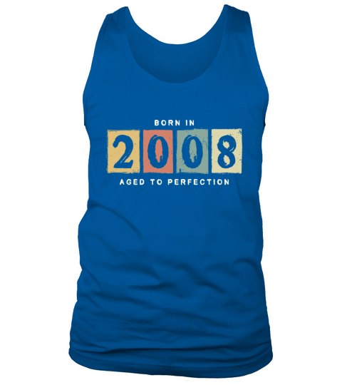 2008 Birthday vintage Gift Idea Men's Tank Top