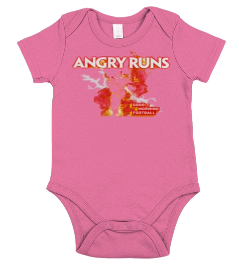 Angry Runs Short Sleeve Baby One-Piece