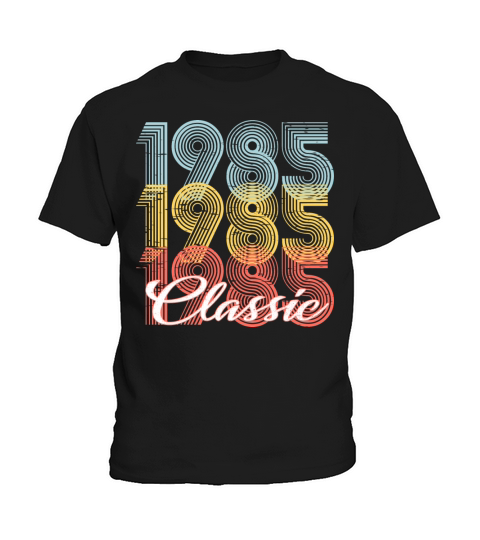 Classic Vintage 36th birthday Shirt Born In 1985 Kids T-Shirt