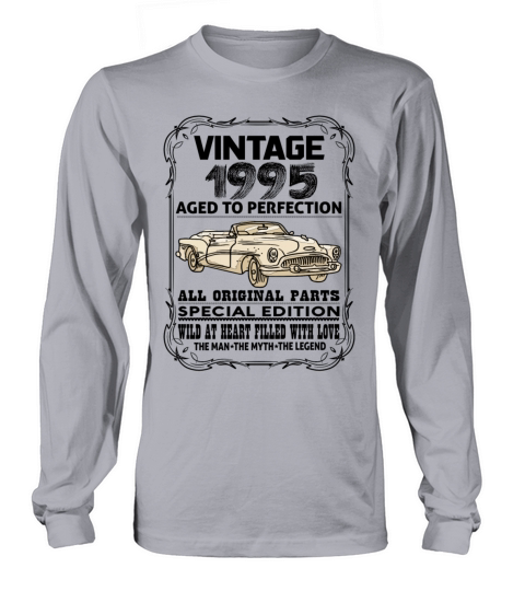 VINTAGE 1995-AGED TO PERFECTION Women's Long Sleeve