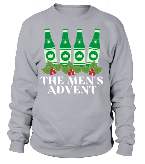 Christmas Beer Advent Wreath Ugly Christmas Women's Sweatshirt