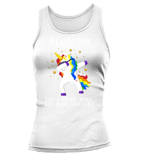 Like A Normal Memo Unicorn Dabbing Funny Family Unicorn 2020 Tank top Woman