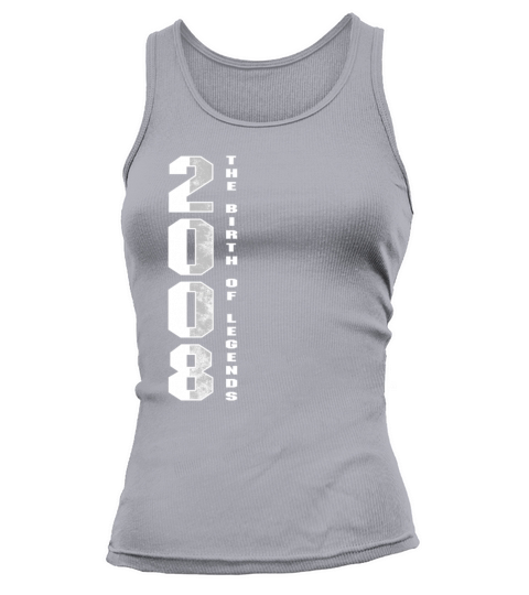 The Birth Of Legends 2008 12 th Birthday Gift Women's Tank Top