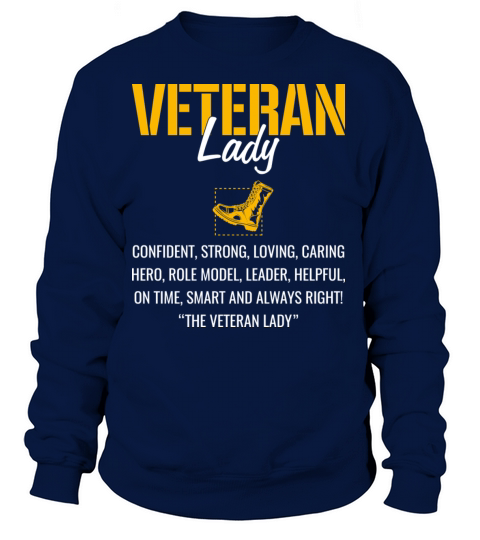 VETERAN LADY Women's Sweatshirt