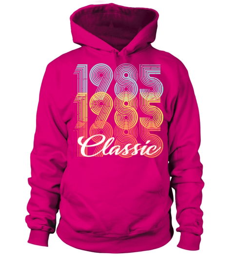 Classic Vintage 36th birthday Shirt Born In 1985 Women's Hoodie