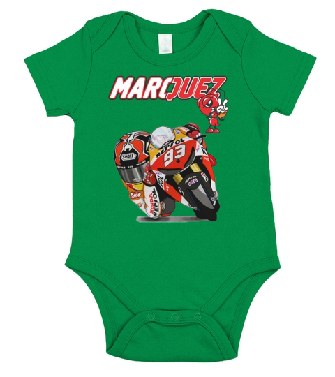 Marc marquez - hormiga de cervera Short Sleeve Baby One-Piece