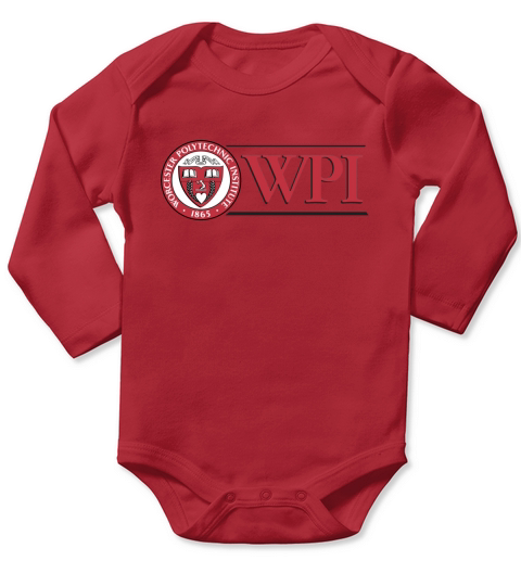 Worcester Polytechnic Institute. Long Sleeve Baby One-Piece