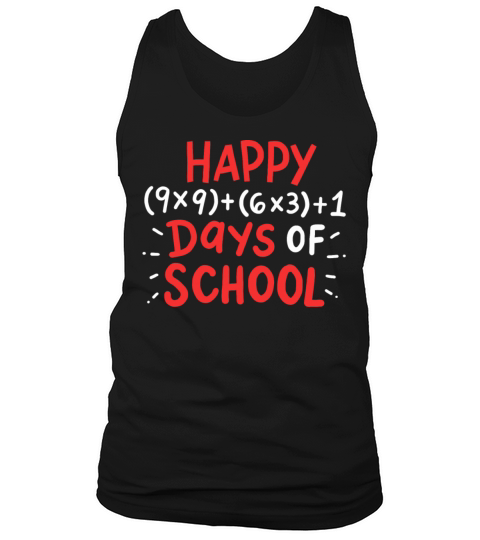 100 Days of School Men's Tank Top