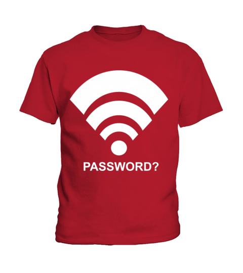 Wifi Wlan Password Wireless Passwort Symbol Funny Kids T-Shirt