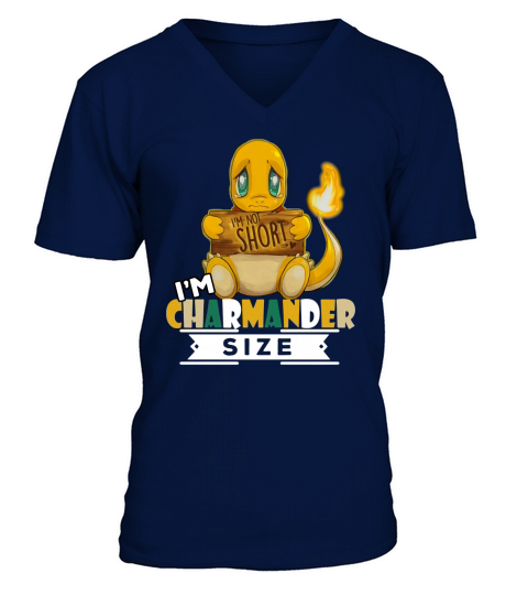 Im Not Short Im Charmander Size - Baby Onesie V-Neck T-shirt