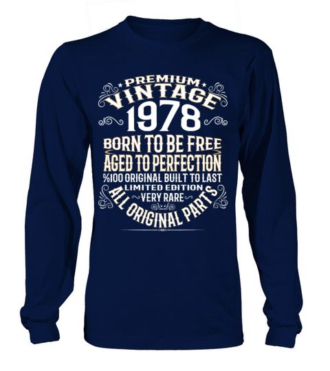 PREMIUM VINTAGE 1978 Men's Long Sleeve
