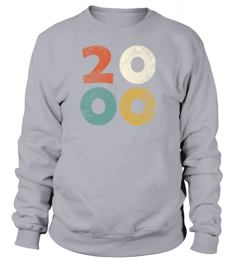 Vintage 2000 18th birthday shirt 18th shirt gift Women's Sweatshirt