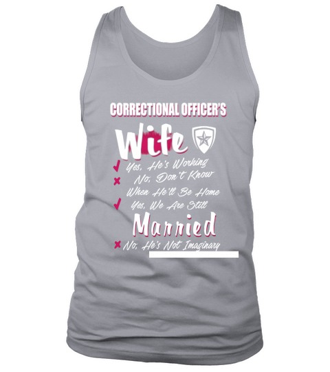 Correctional officer wife t-shirt Tank Top Unisex