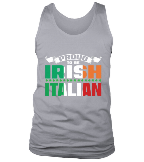 Irish Italian Italian Gift St Patricks Day shirt Tank Top Unisex