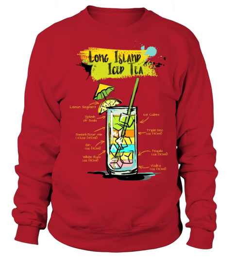 Long Island Iced Tea Cocktail Women's Sweatshirt