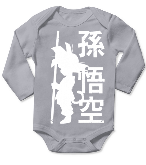 Kid Goku Long Sleeve Baby One-Piece