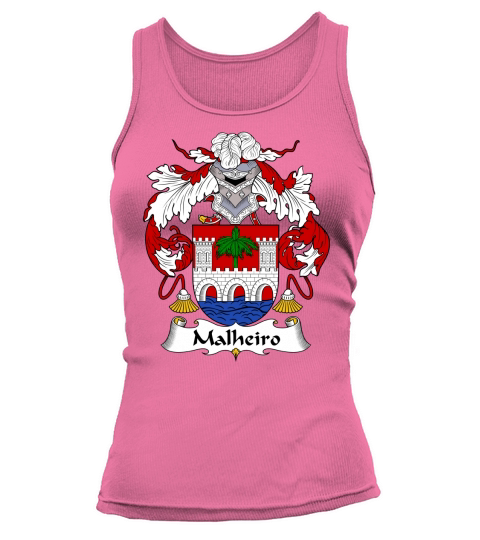 Malheiro Family Crest Portuguese Family Crests Tank top Woman