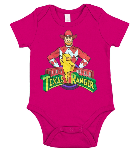 Walker Texas Ranger Short Sleeve Baby One-Piece