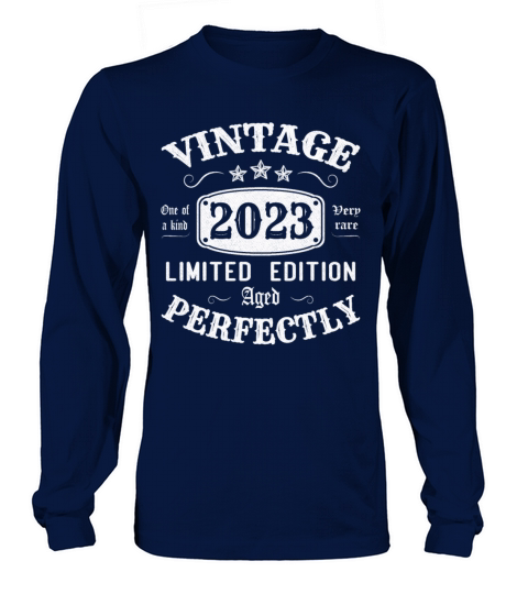 Vintage 2023 Limited Edition Aged Perfectly Women's Long Sleeve